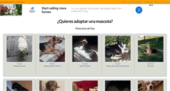 Desktop Screenshot of adoptame.com.mx